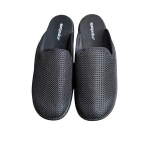 New Europedica Mesh Orthopedic Mule Unisex Slippers Black 42 S5